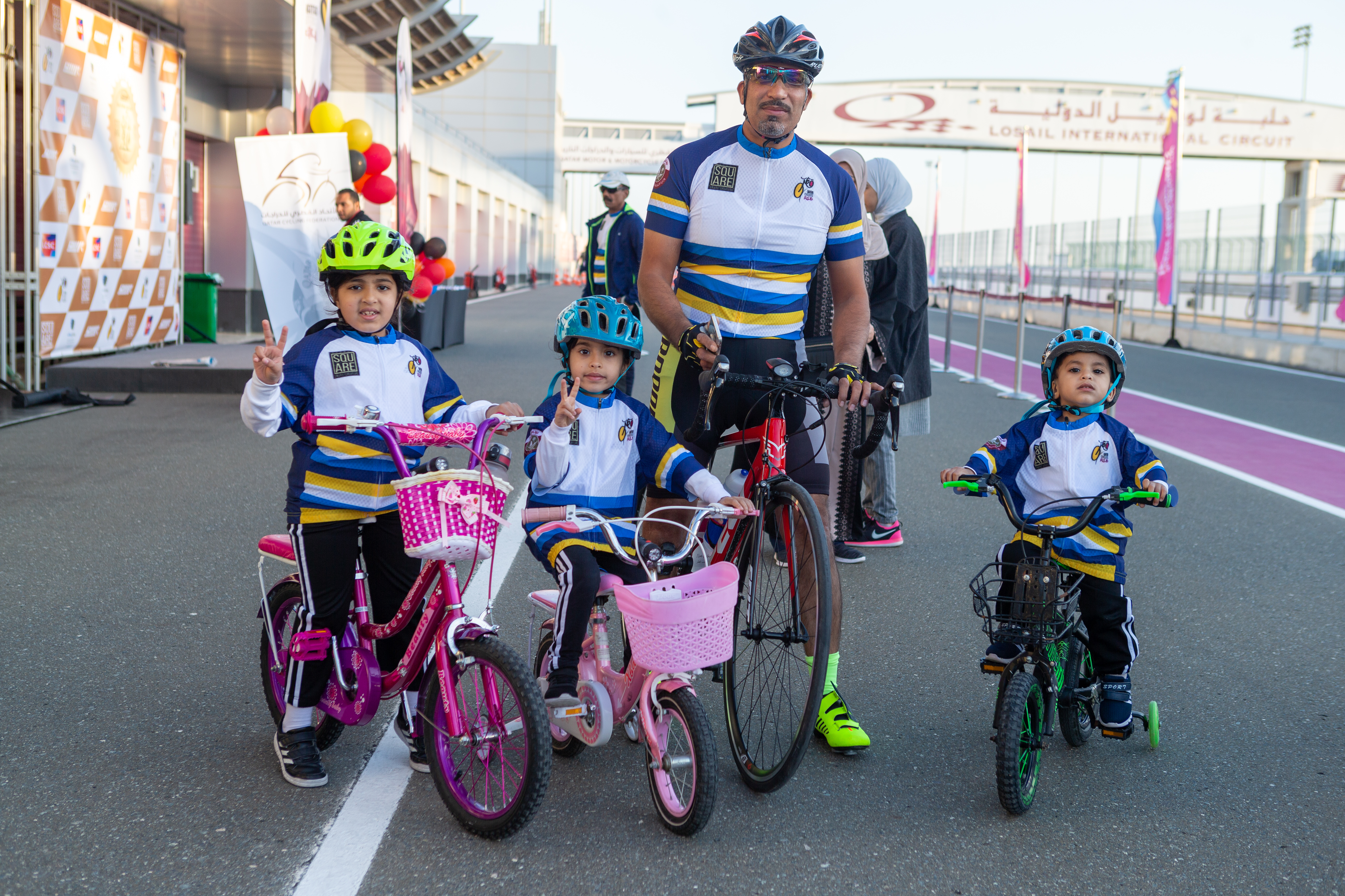 01 فعالية سباق الدراجات العائلي 2019